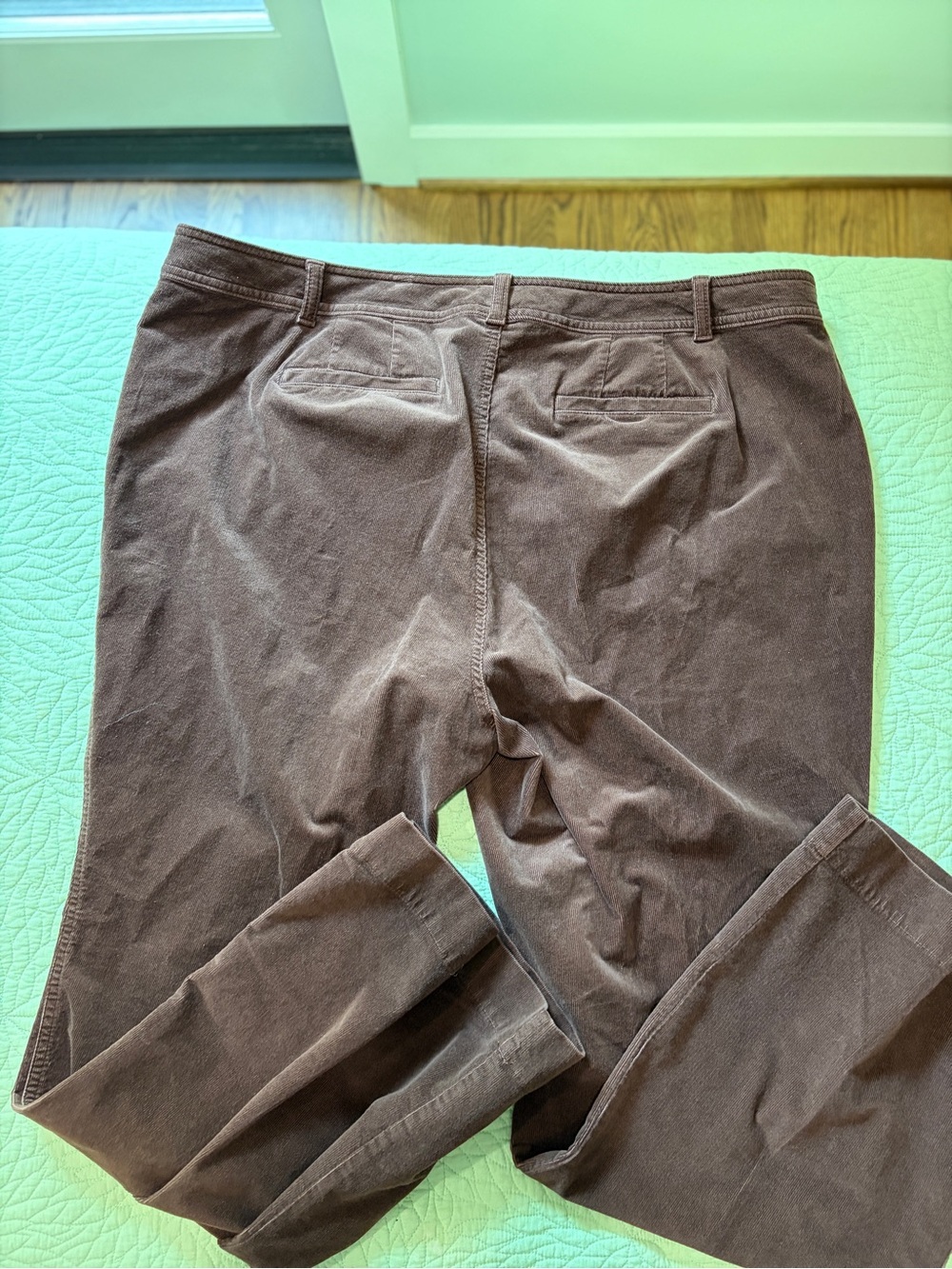 Talbots Women's Boot Cut Jeans in Brown
